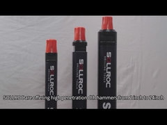 Zwarte Kleur onderaan de Gatenhamer DHD voor Mijnbouw en Bouw