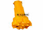 DTH Hamer Bits Cop54 DTH Bit Rock Drill Bits Voor Blasting Drilling, geel