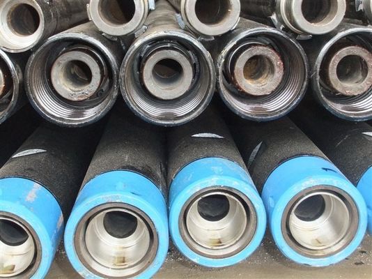 4/4.5 Inch Dual Wall RC Drill Pipes met gelaste gewrichten Zwart of aanpasbaar Uitstekende slijtvastheid
