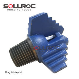 Duurzame prestaties Drag Drill Rock Bit met draadverbinding smeedverwerking