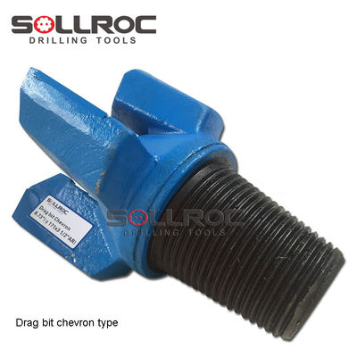 165 mm Chevron Bit API 3 1/2 '' REG draad Type Langdurig boren